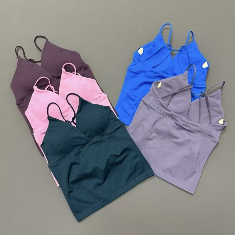 Suspender Tank Top - Vision Twist Ön Uzun Kesimli Spor