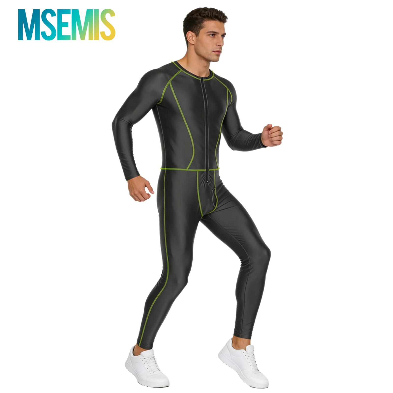 Compression Long Pant - Mayo Erkek Mayo Parlak İnce Tulum