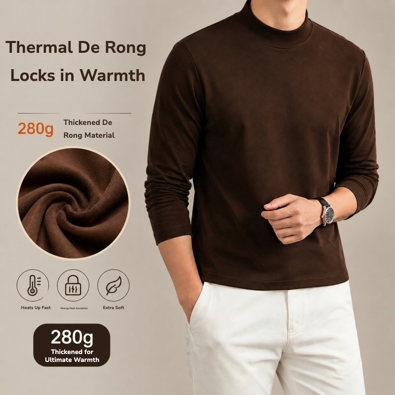 Base Layer Top - Erkek 280g Çift Taraflı De Rong