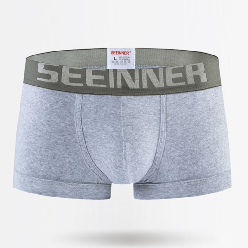 Boxer Brief Pack Cotton - Seeinner Erkek baksır şort Pamuk U