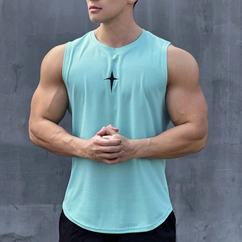 Undershirt Crew Neck - Yaz Kolsuz yelek açık hava rahat