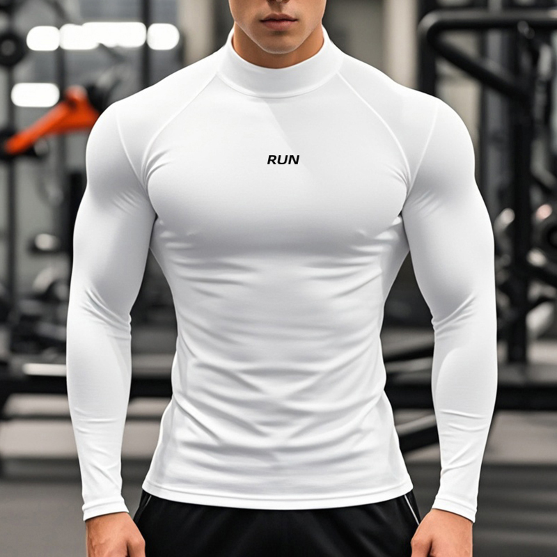 Erkek Koşu Balıkçı Yaka Çabuk  - T Shirt Tight Fit incelemesi ve fiyatı