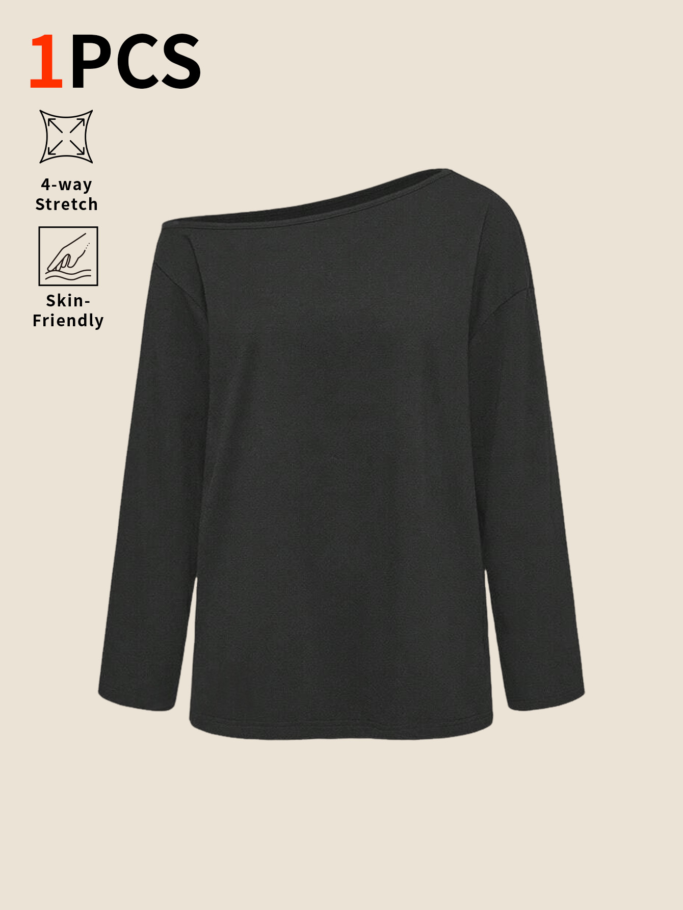 Hafif eğimli omuzlu, düz renkl - Base Layer Top incelemesi ve fiyatı