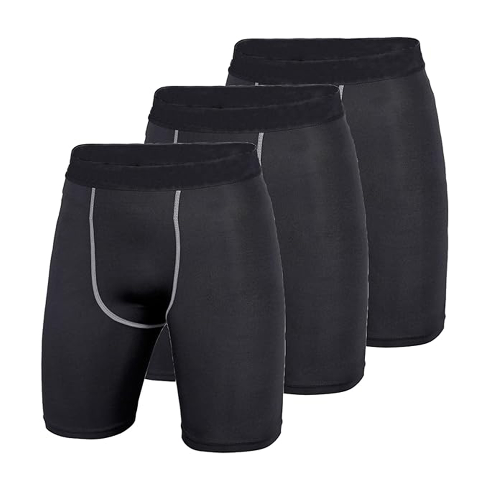 3 paket dar şort erkekler bask - Compression Shorts Athletes incelemesi ve fiyatı