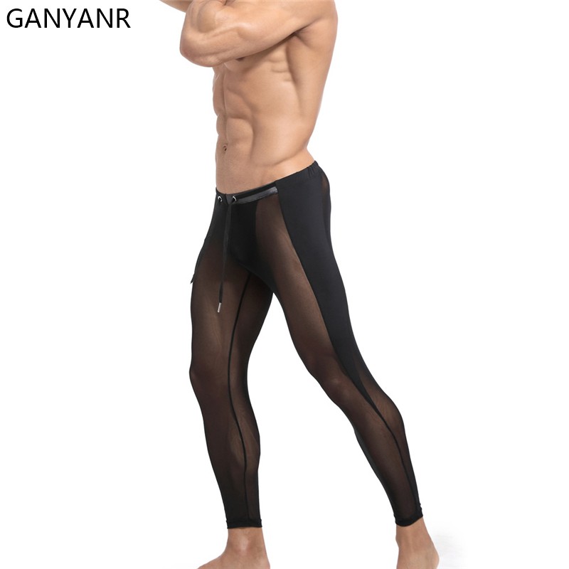 GANYANR koşu tayt erkekler sık - Compression Long Pant incelemesi ve fiyatı