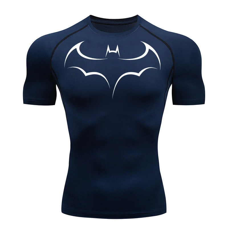 Yarasa Baskılı erkek Sıkı T-Sh - T Shirt Tight Fit incelemesi ve fiyatı