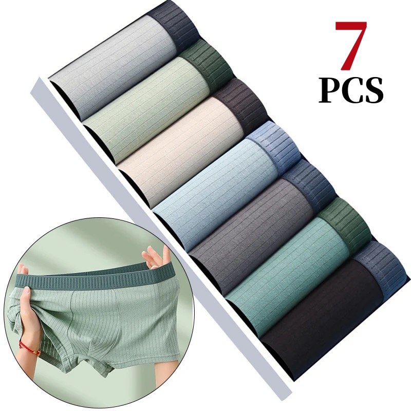7 adet/grup erkek pamuklu iç ç - Boxer Brief Pack Cotton incelemesi ve fiyatı