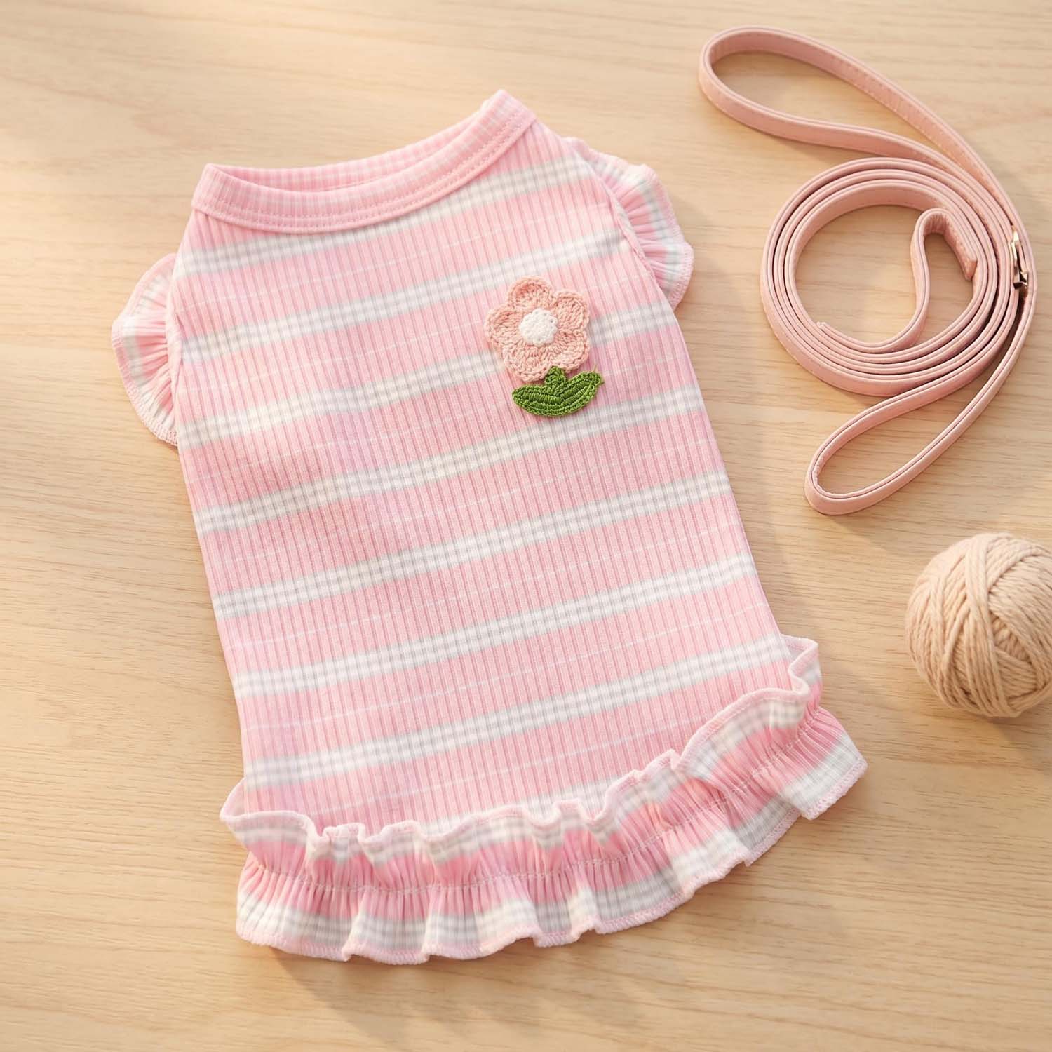 1 Adet Sevimli Fırfırlı Çizgil - Tank Top Ribbed incelemesi ve fiyatı