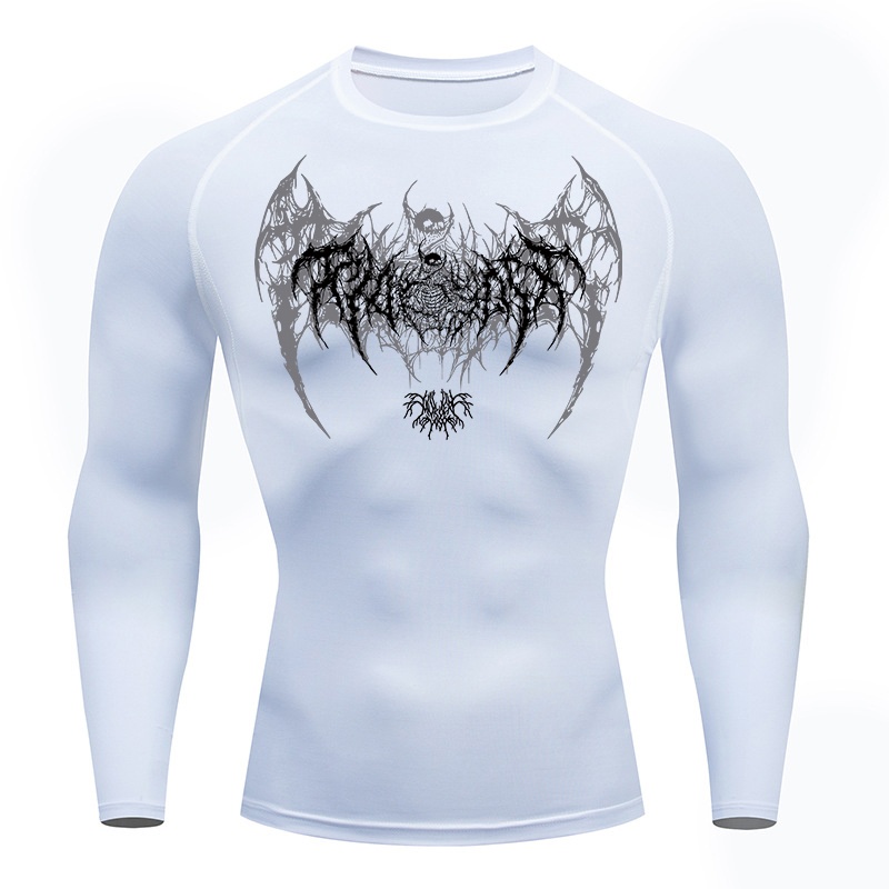 Kafatası Kanatları Baskı Uzun  - Base Layer Top incelemesi ve fiyatı