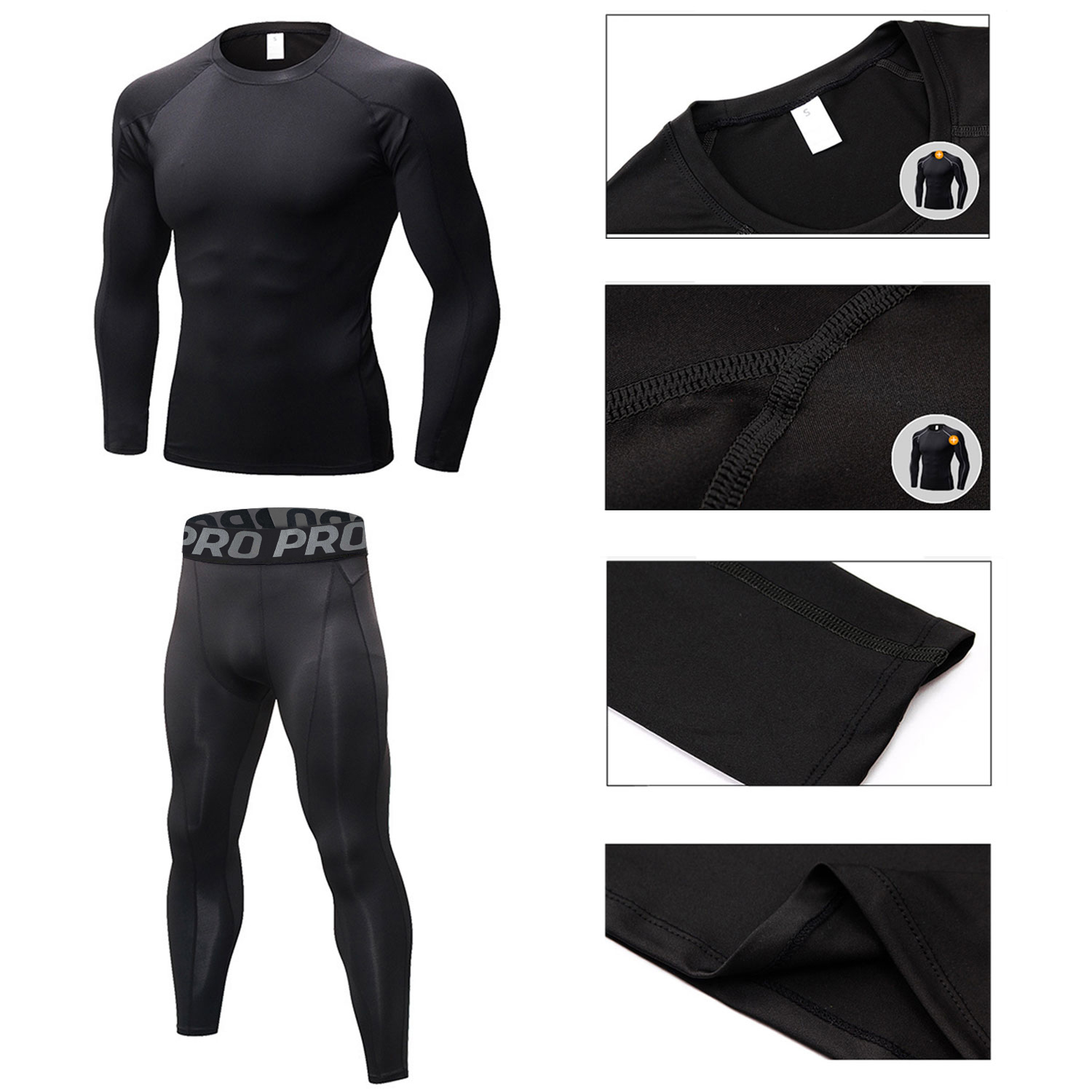 Erkek egzersiz sıkıştırma seti - Compression Long Pant incelemesi ve fiyatı