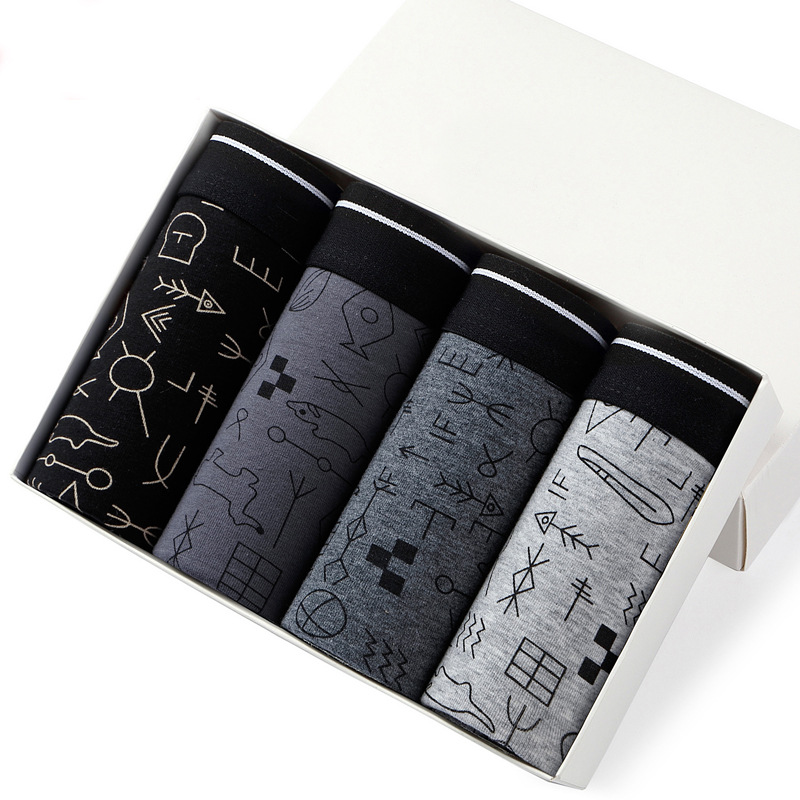 4 adet erkek külot seksi şort  - Boxer Brief Pack Cotton incelemesi ve fiyatı